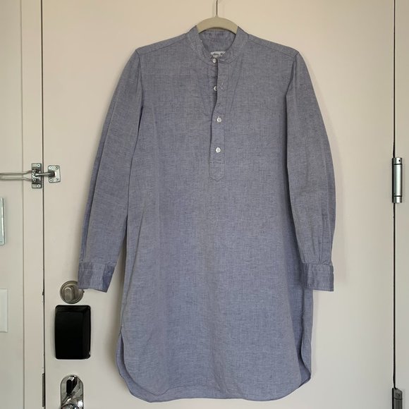 NWOT Salvator Piccolo Linen Henley Tunic - Picture 1 of 7